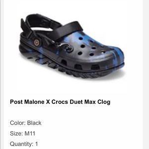 Post Malone Crocs